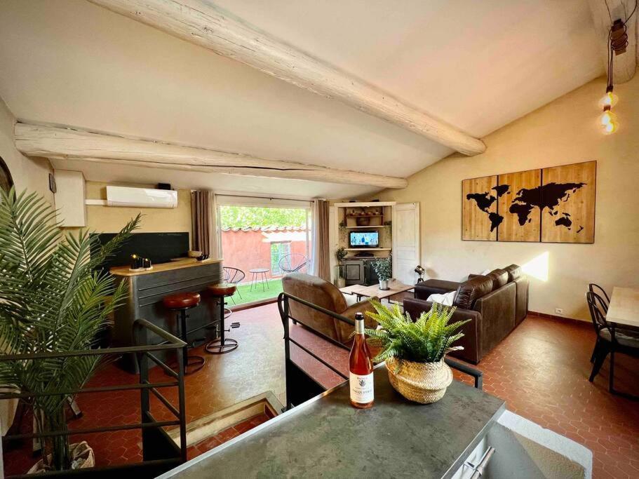 Charmant Appartement Bédoin Exteriér fotografie